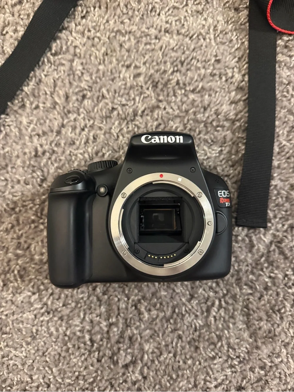 Canon EOS T3 Camera Body in Black